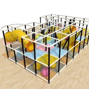 Pastel Colored Custom Indoor Playground