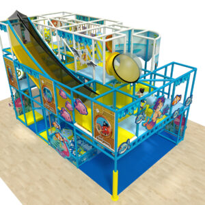 Adorable Ocean Themed Indoor Play Gym Playground