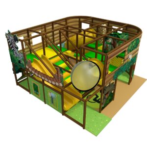 Small Footprint Toddler Jungle Indoor Playground