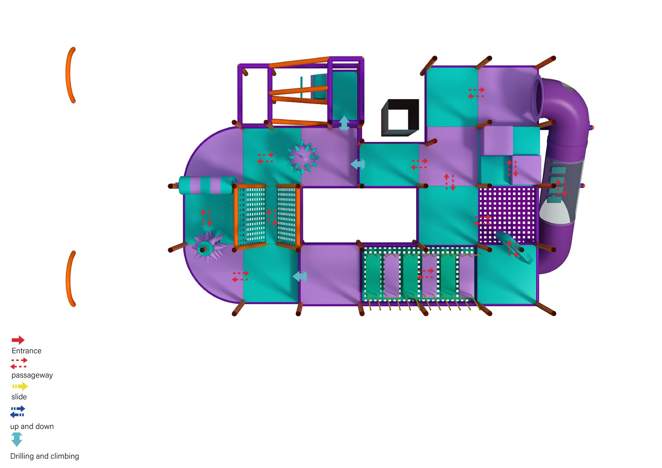 3 Level Cosmic Quest Playground - Image 2