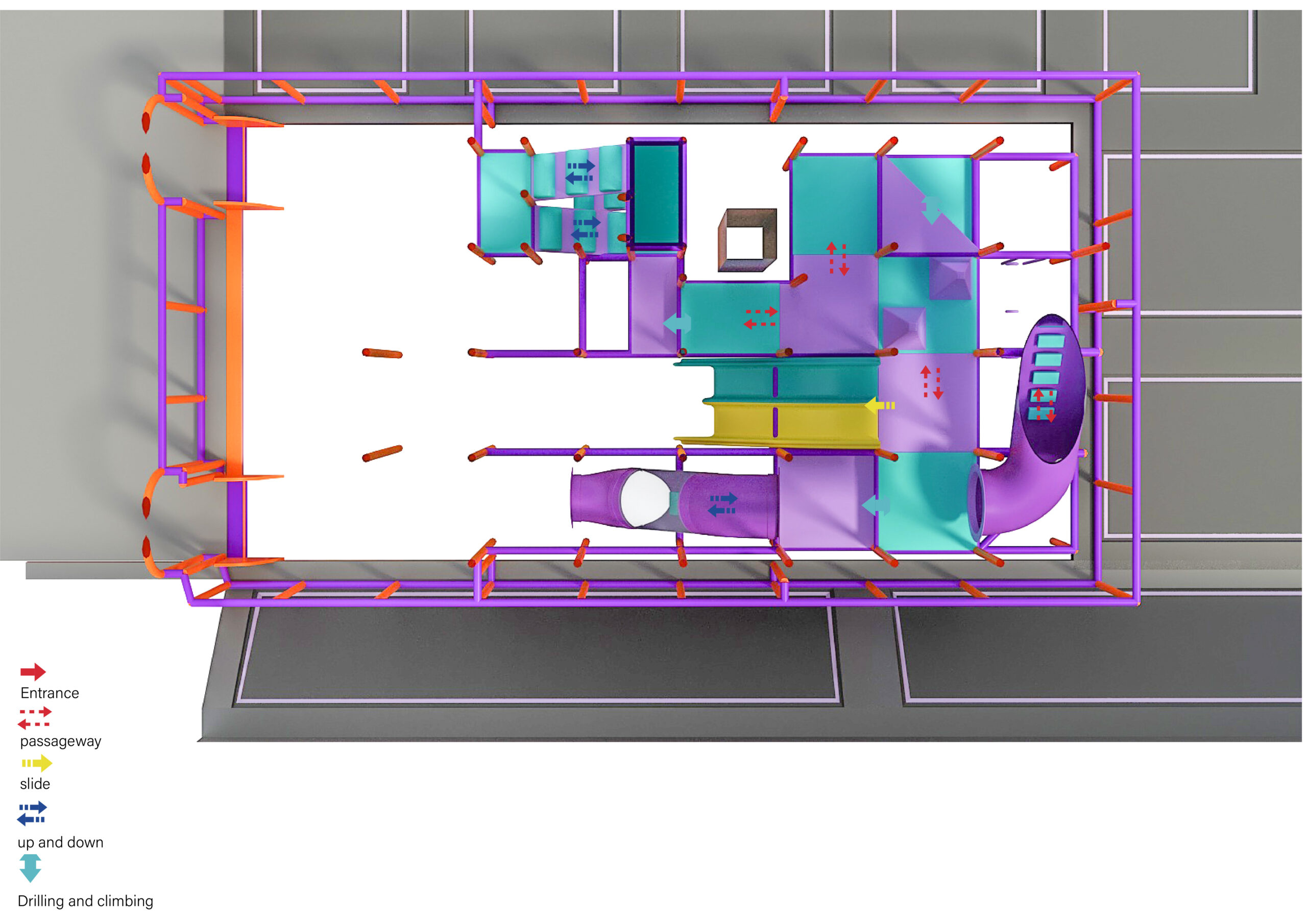 3 Level Cosmic Quest Playground - Image 12