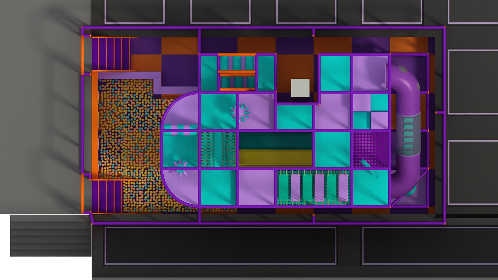 3 Level Cosmic Quest Playground - Image 5