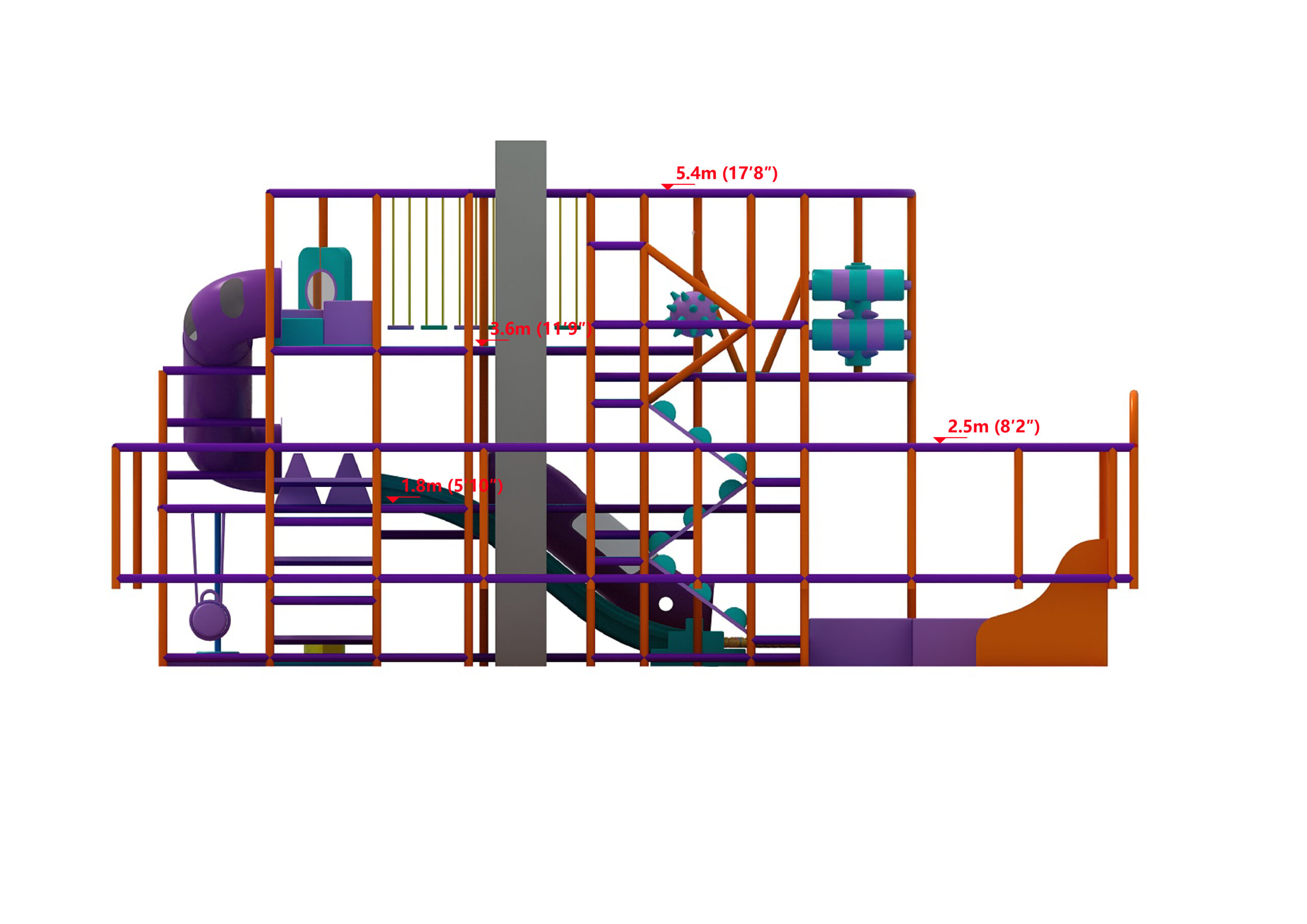 3 Level Cosmic Quest Playground - Image 10