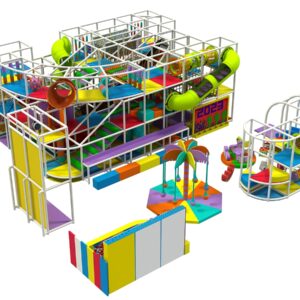 3 Level Generic Vibrant Playground