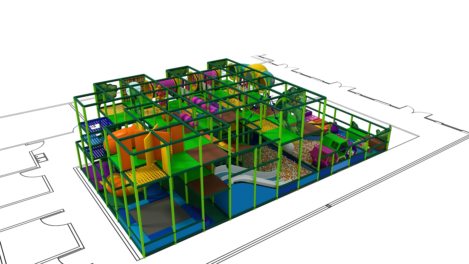 3 Level Treetop Explorer Playground - Image 8