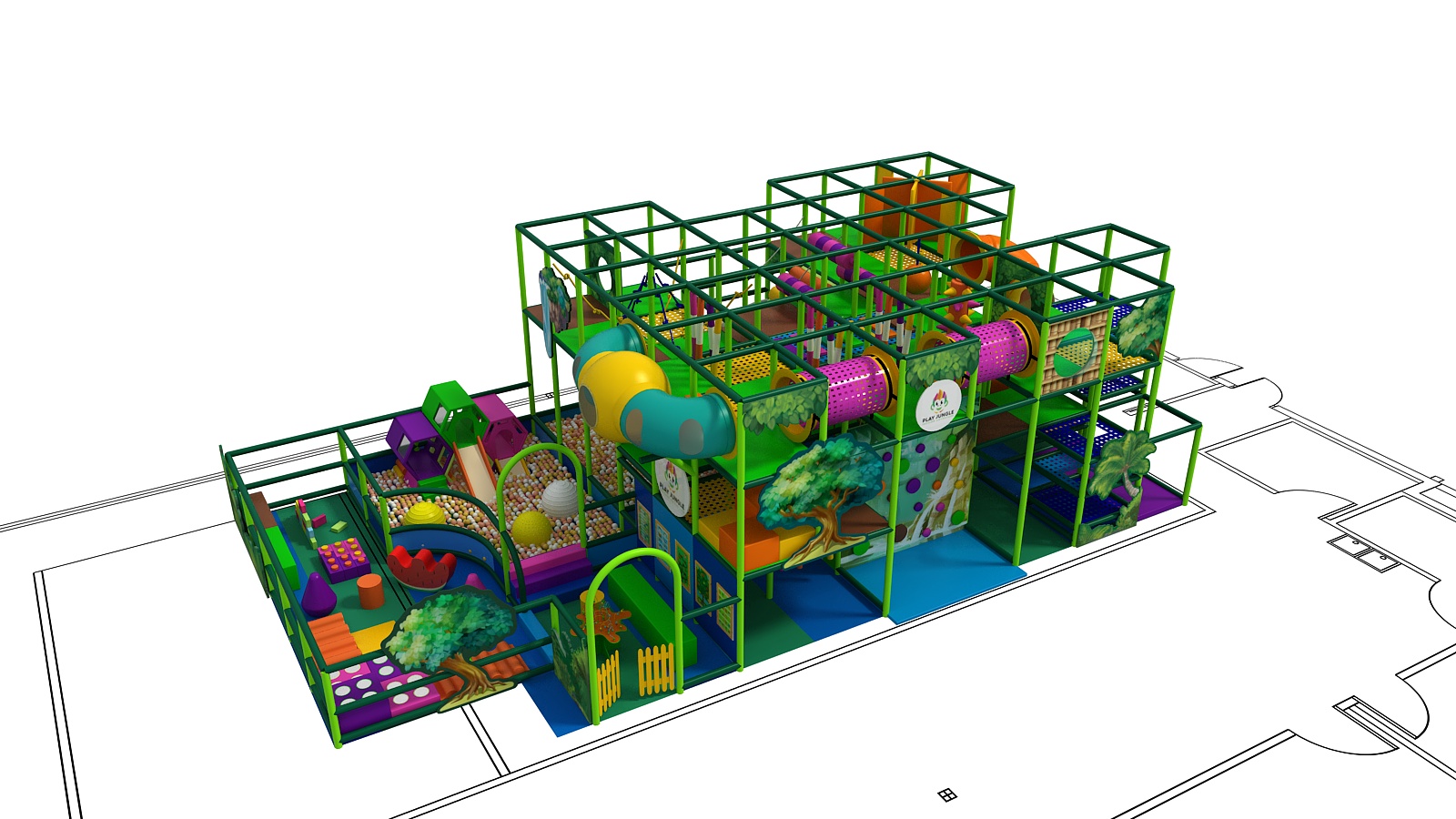3 Level Treetop Explorer Playground - Image 11
