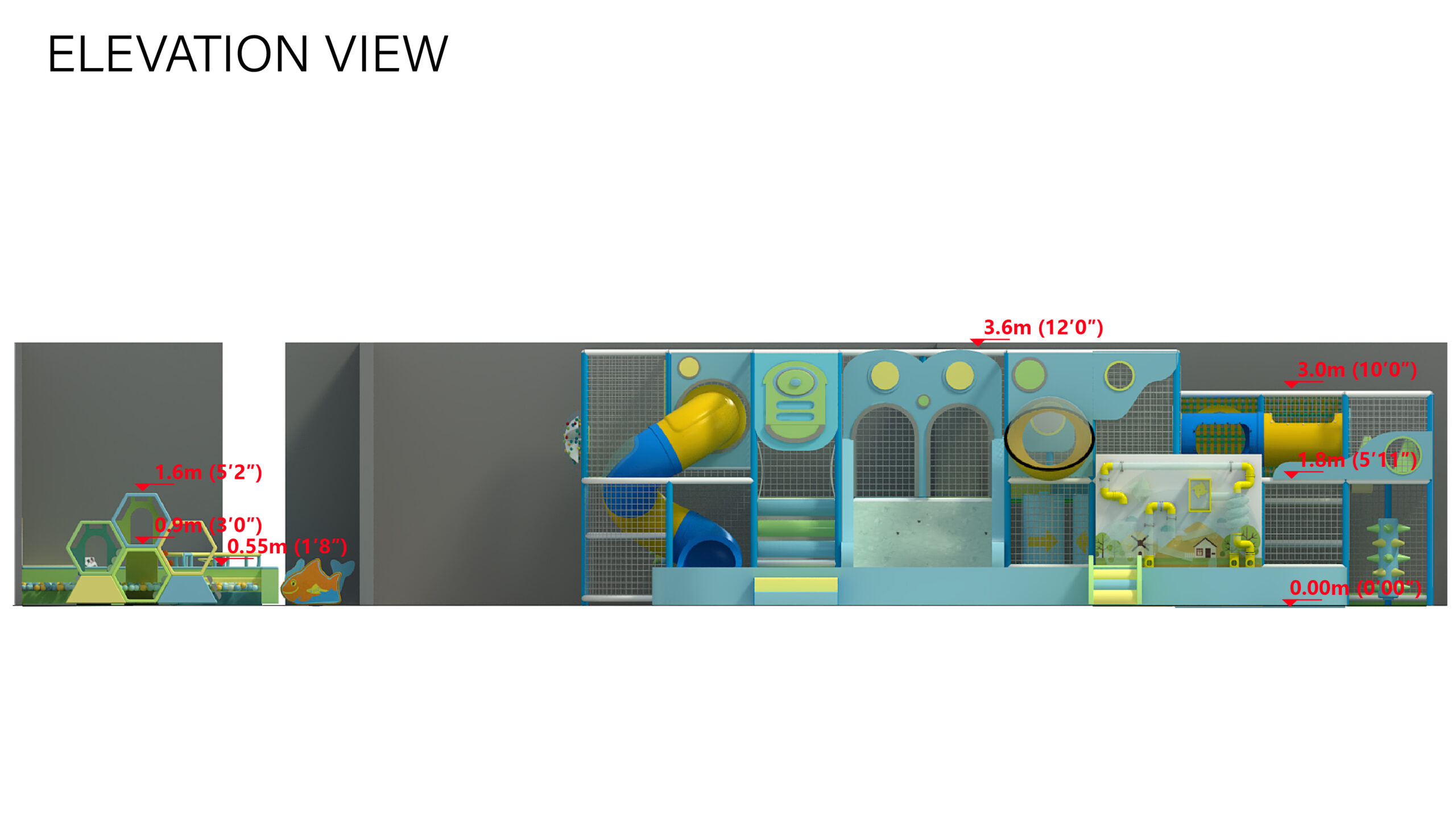 2 Level Aqua Adventure Playground - Image 8