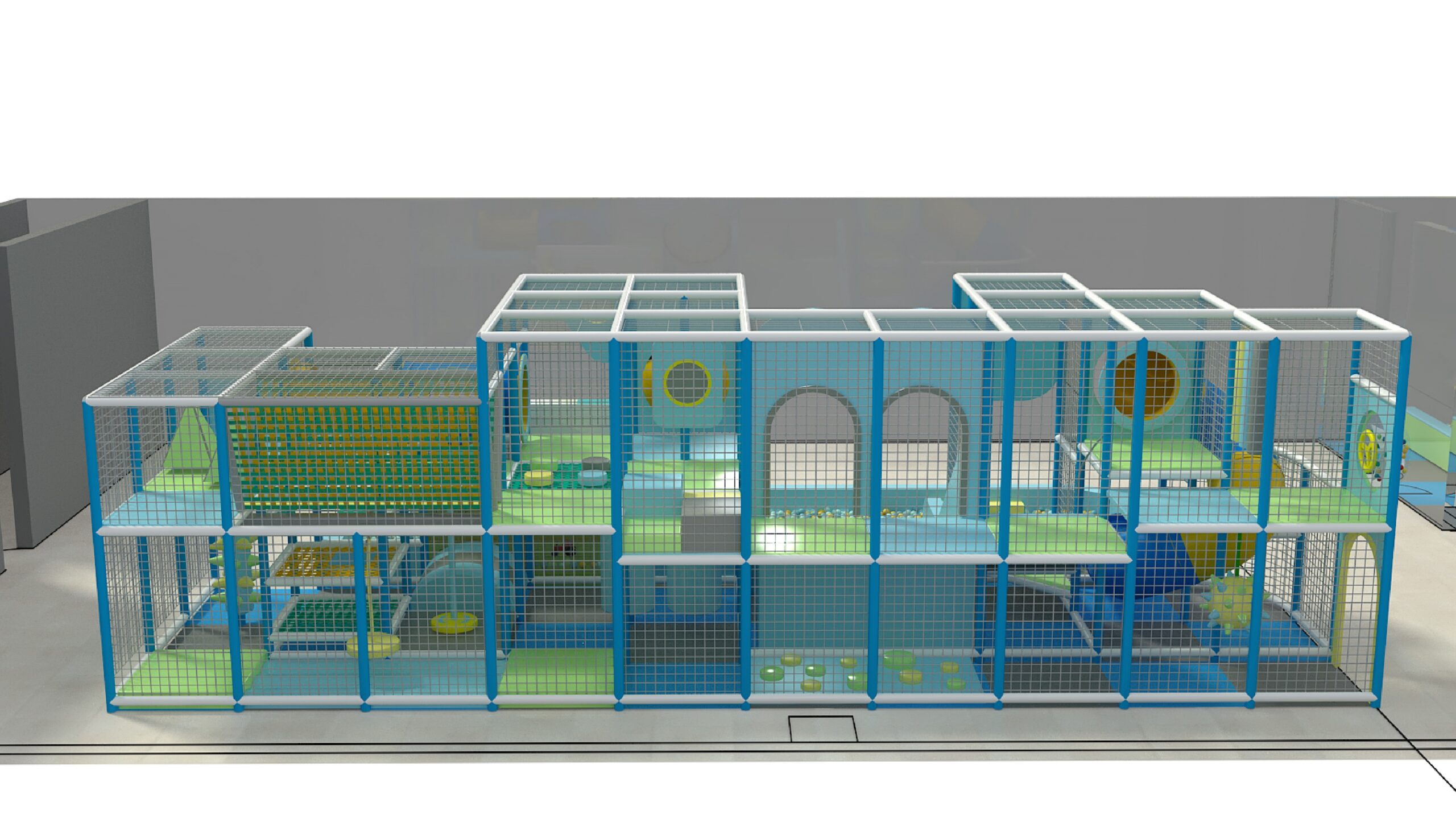 2 Level Aqua Adventure Playground - Image 4