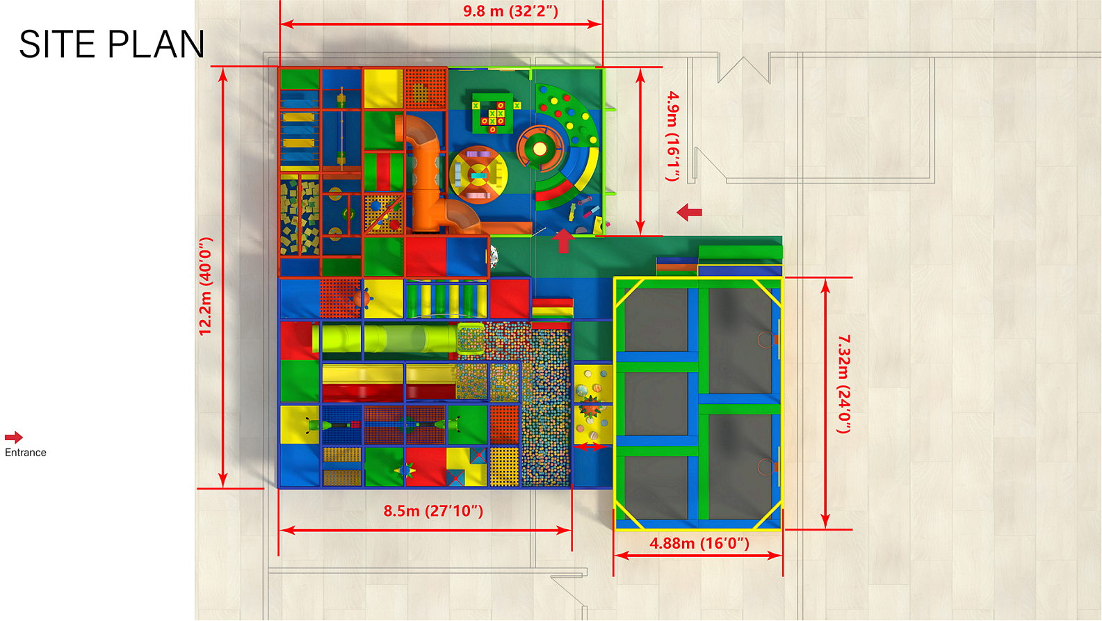 2 Level Multi-Zone Adventure Playground - Image 3