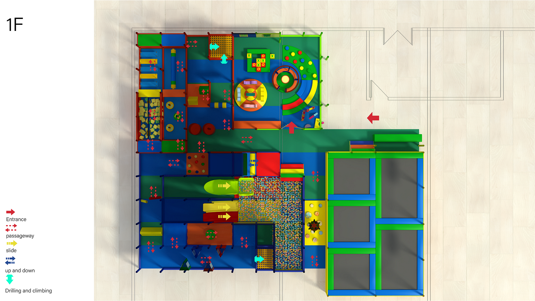 2 Level Multi-Zone Adventure Playground - Image 5