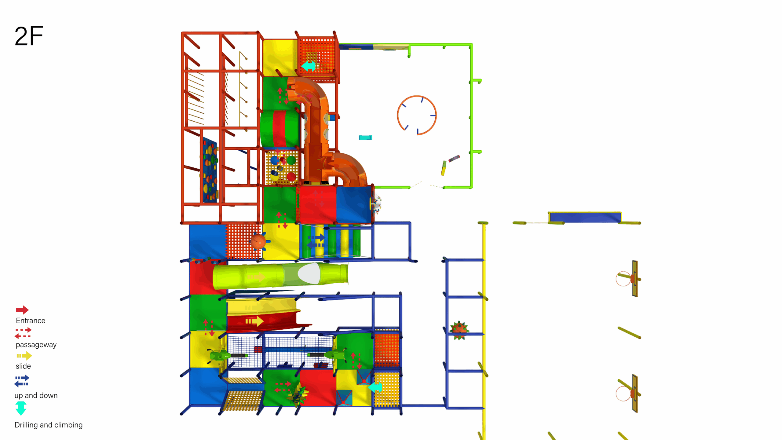 2 Level Multi-Zone Adventure Playground - Image 6