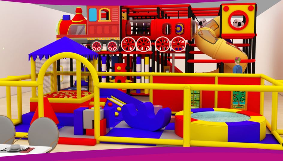 2 Level All Aboard Express Playground - Image 4