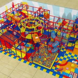 3 Story Mixed Theme Playground