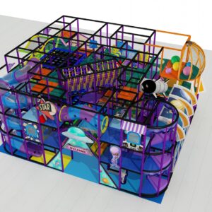 4 Level Space Theme Playscape