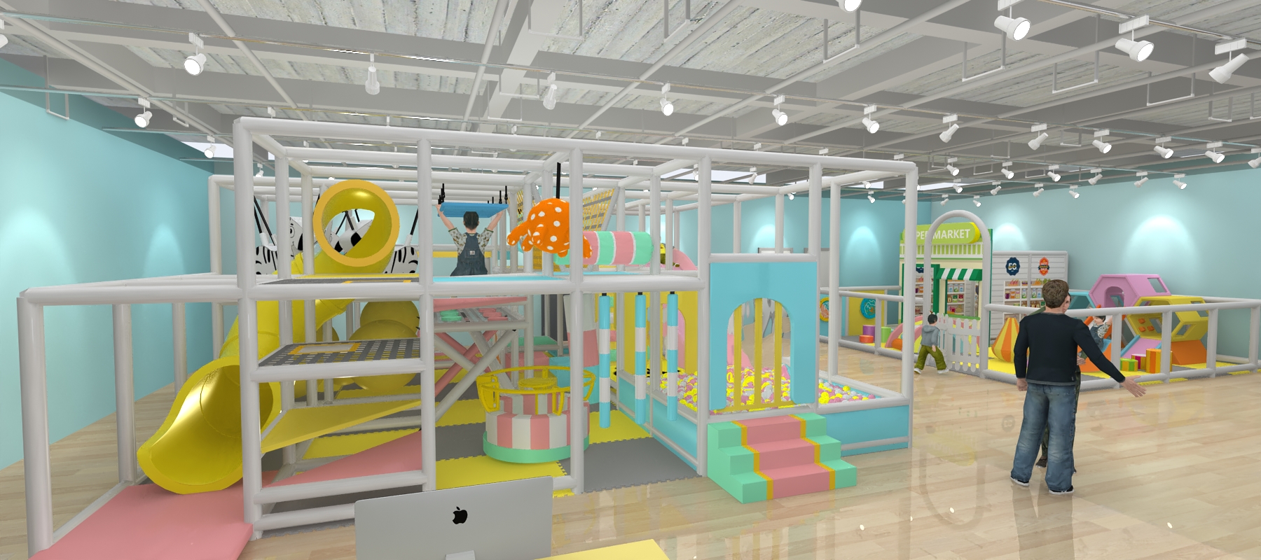 2 Level Sunbeam Village Playground - Image 2