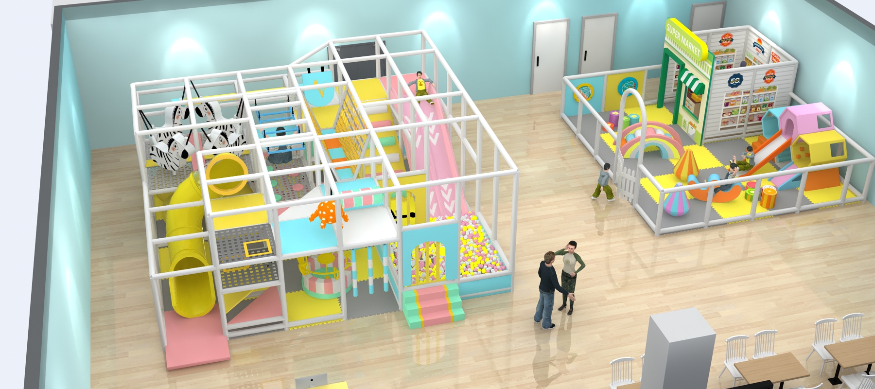 2 Level Sunbeam Village Playground - Image 4