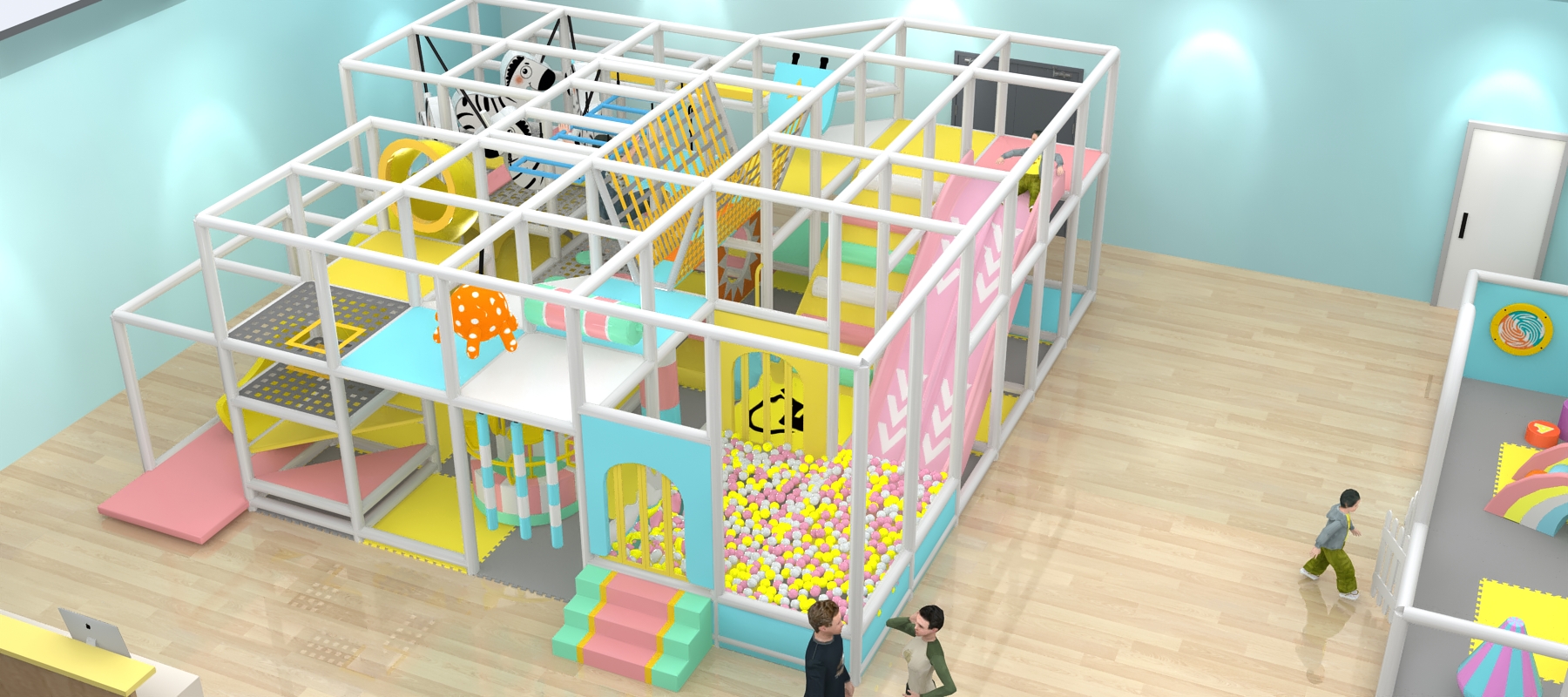 2 Level Sunbeam Village Playground - Image 5