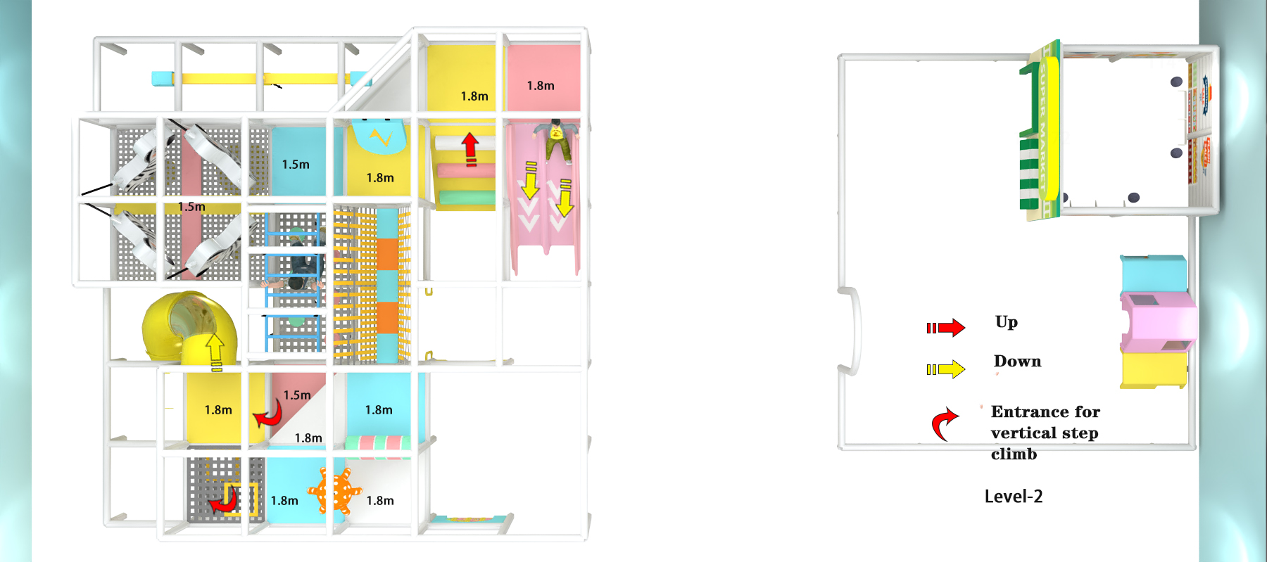 2 Level Sunbeam Village Playground - Image 13