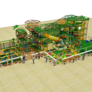 4 Level Jungle Themed Indoor Playground
