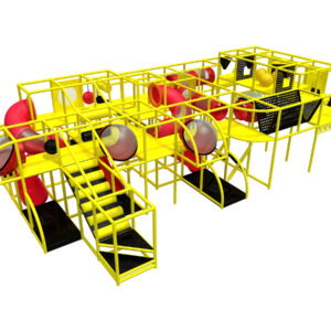 Vibrant 2 Level Play Structure