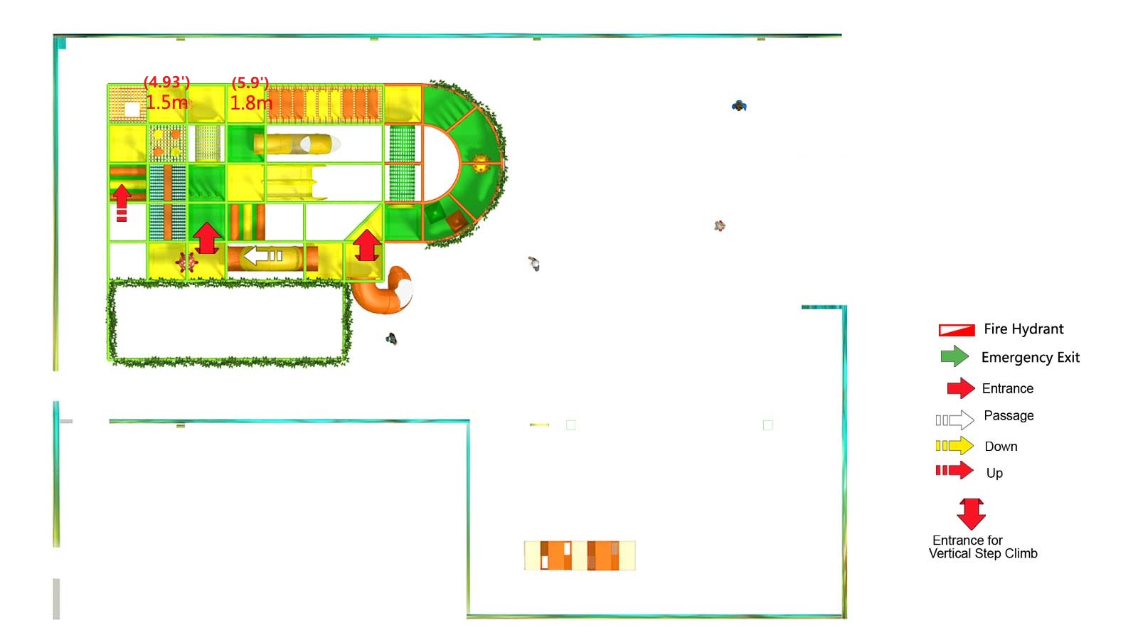 2 Level Forest Themed Playscape - Image 7