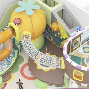 2 Level Citrus Grove Adventure Playground