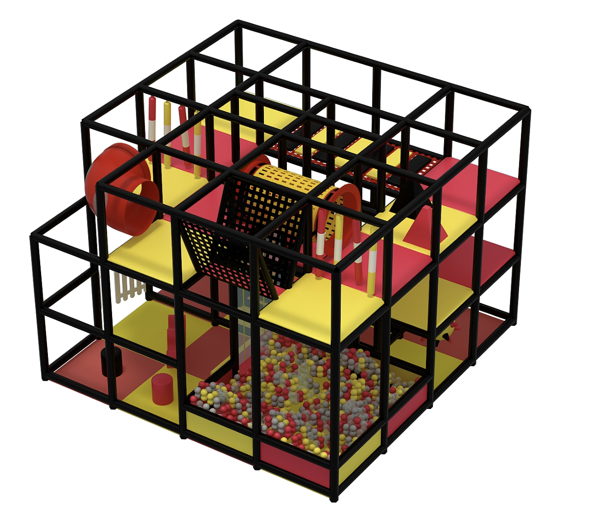 2 Level Adventure Cube Playground - Image 5