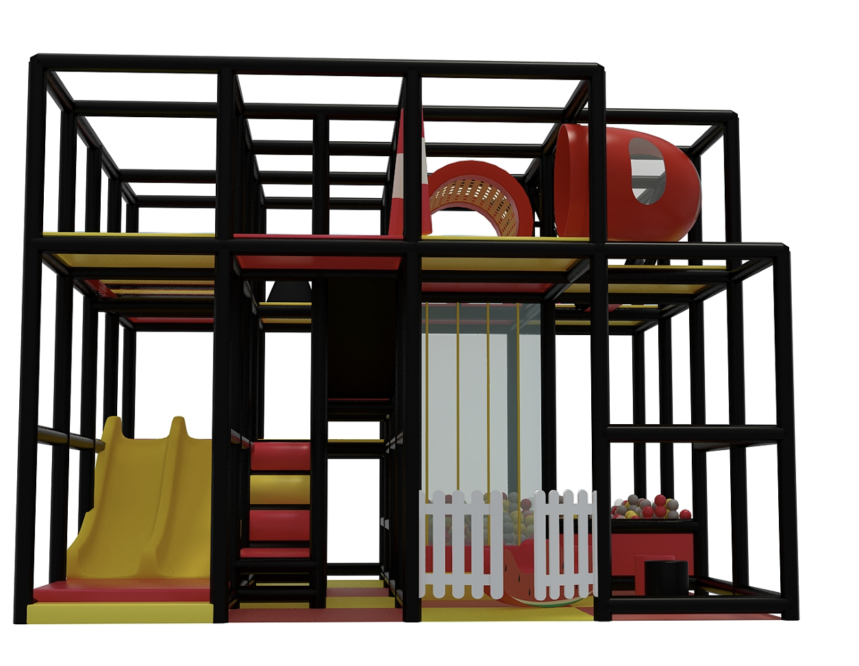 2 Level Adventure Cube Playground - Image 3