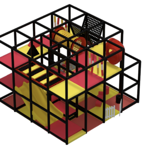 2 Level Adventure Cube Playground