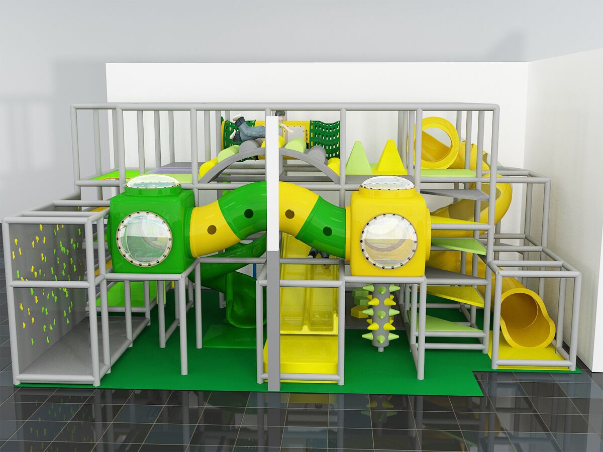 3 Level Obstacles Indoor Playground