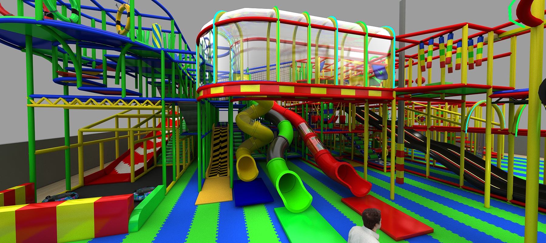 3-Level Vibrant Adventure Playground - Image 4