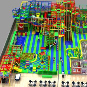 3-Level Vibrant Adventure Playground