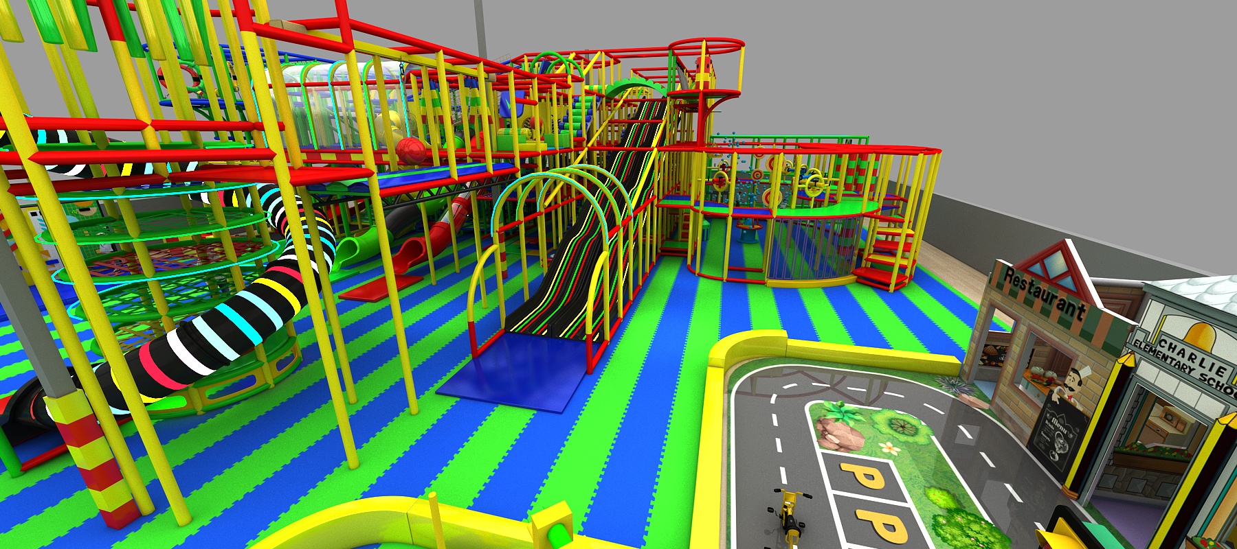 3-Level Vibrant Adventure Playground - Image 10
