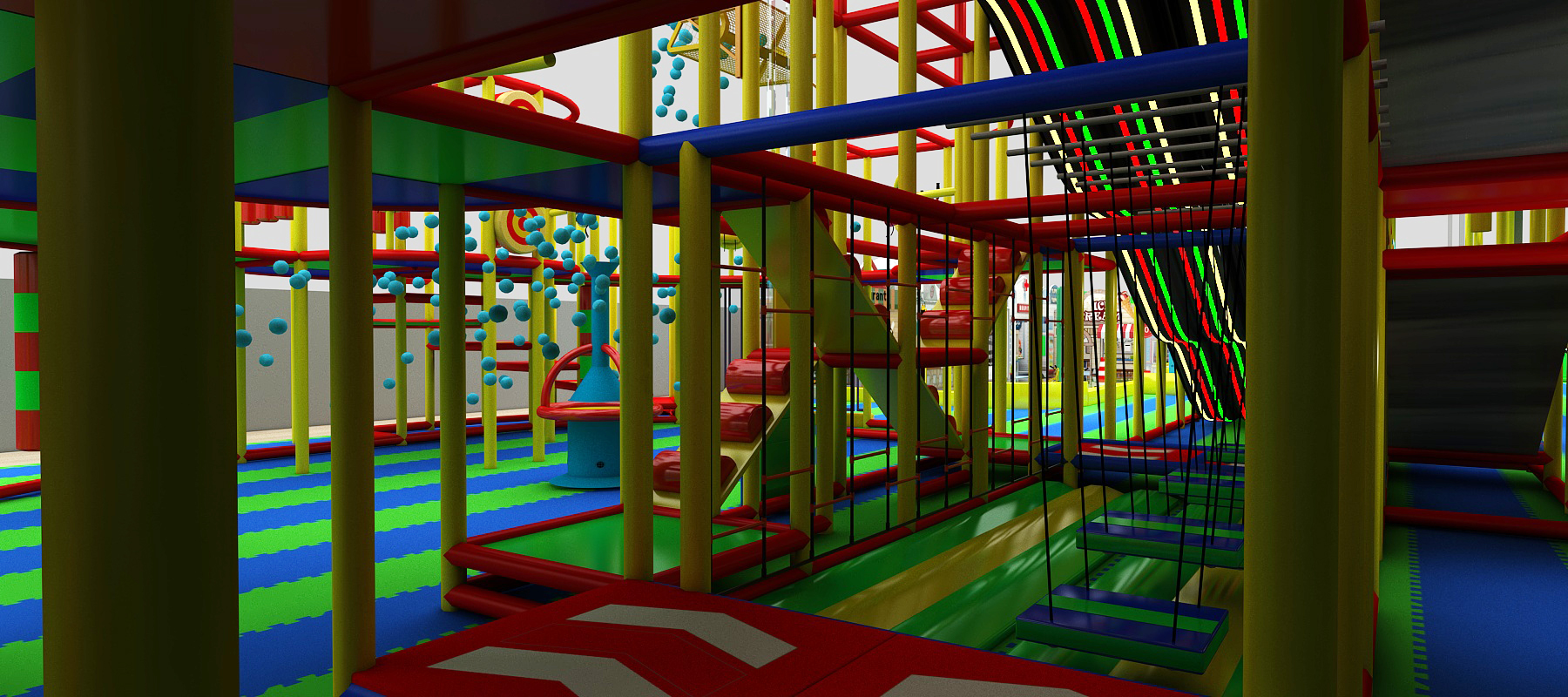 3-Level Vibrant Adventure Playground - Image 13