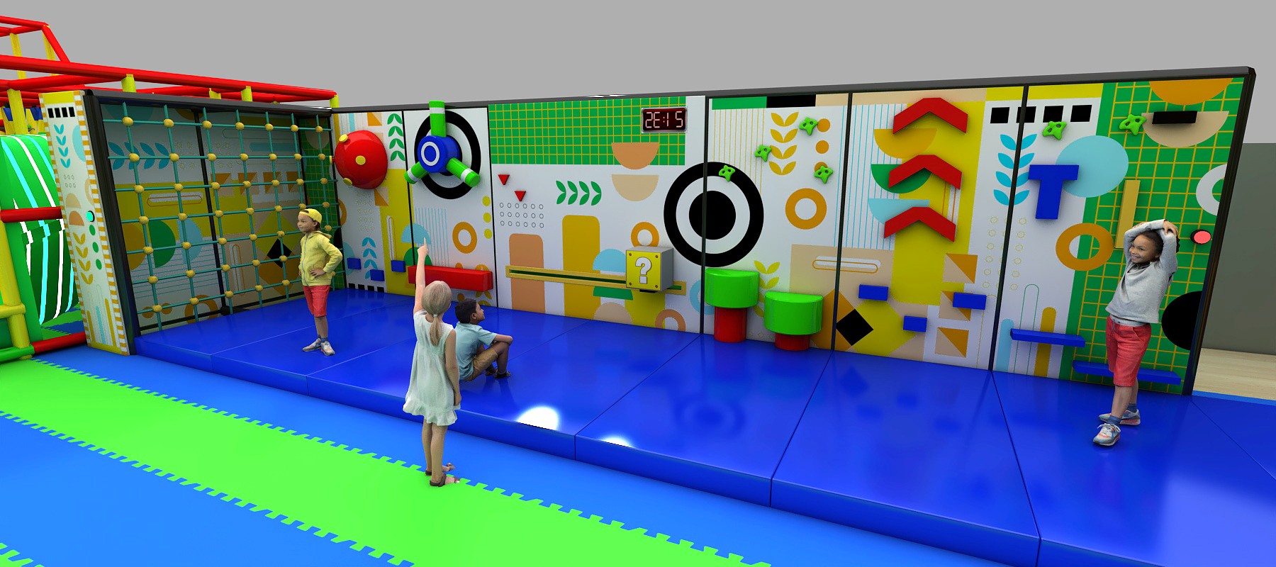 3-Level Vibrant Adventure Playground - Image 16