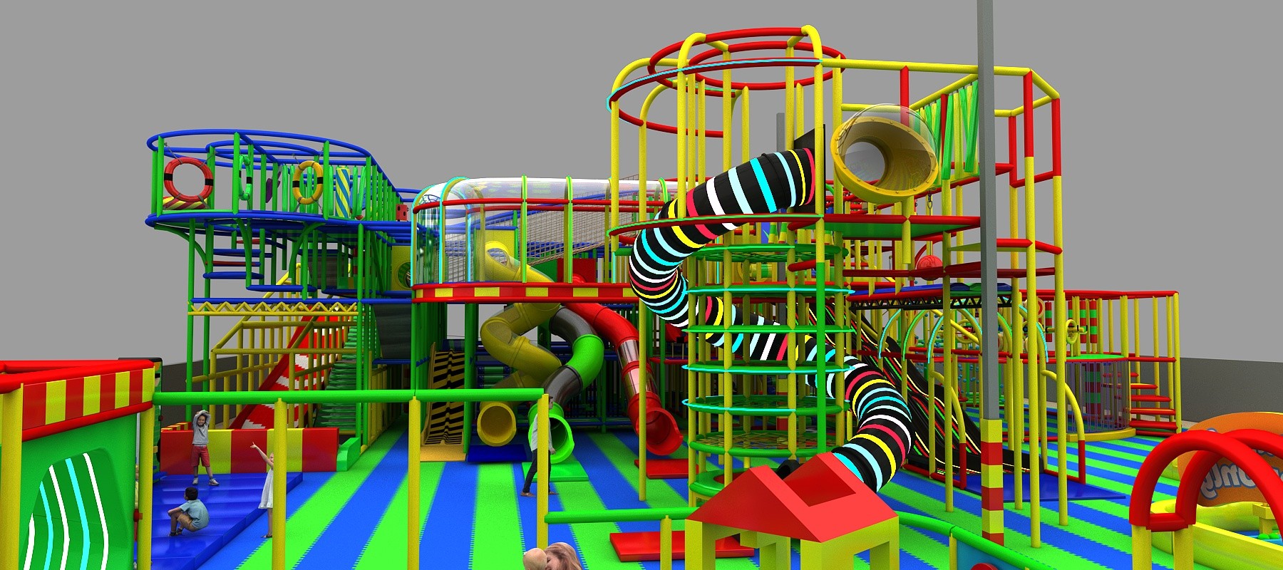 3-Level Vibrant Adventure Playground - Image 23