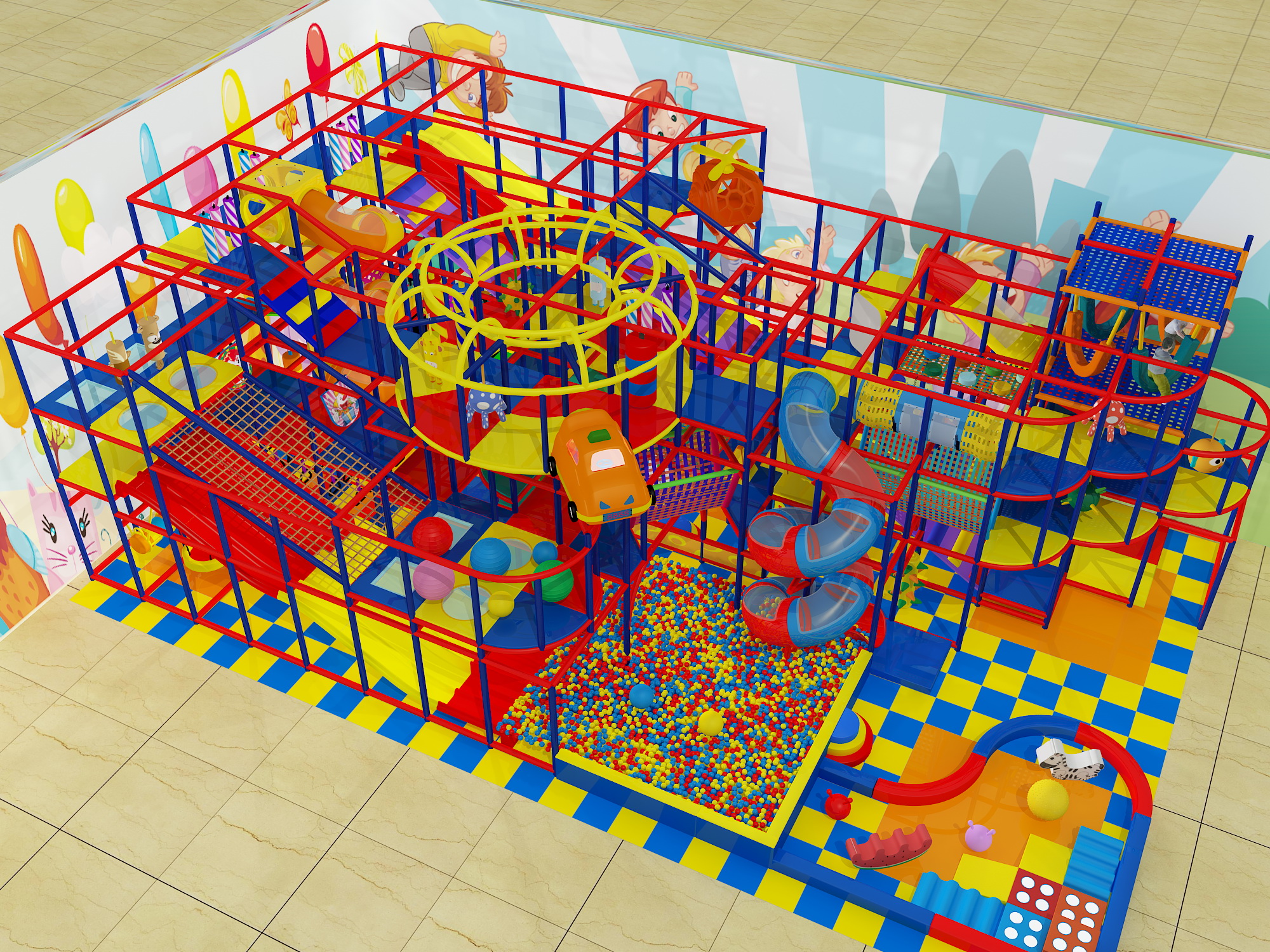 Carnival Adventure Indoor Playground