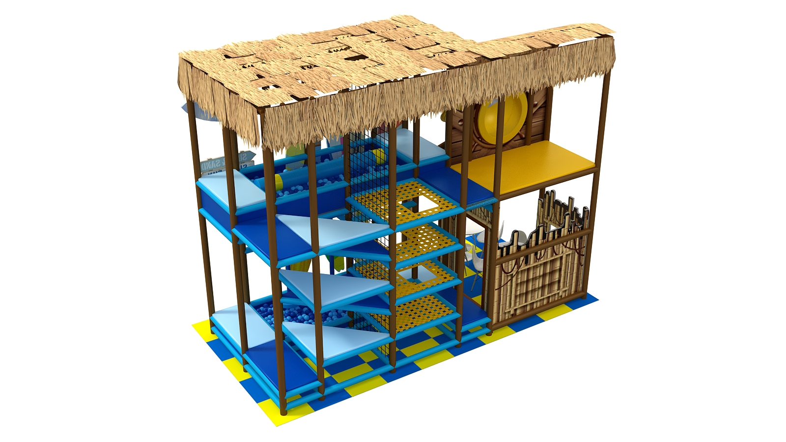 Surf Shack Indoor Playscape Soft Play - Image 2