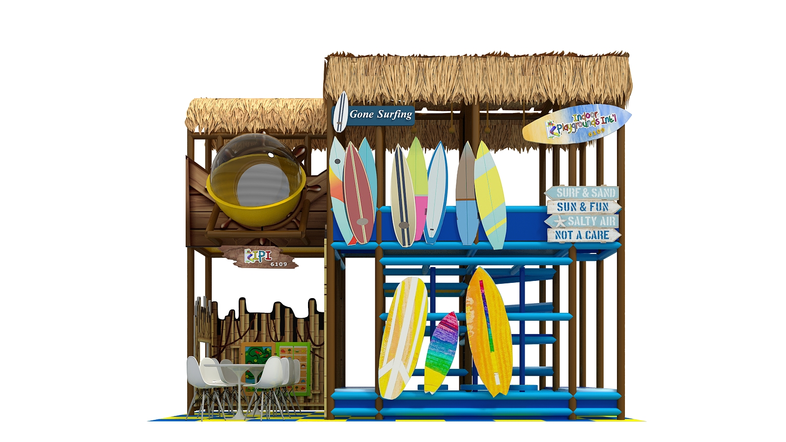 Surf Shack Indoor Playscape Soft Play - Image 3