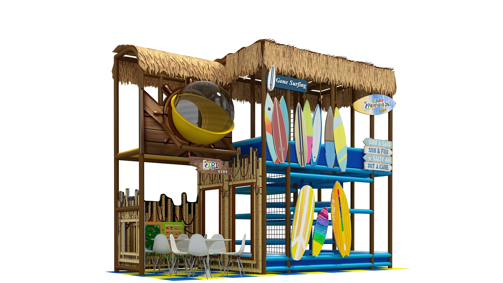 Surf Shack Indoor Playscape Soft Play