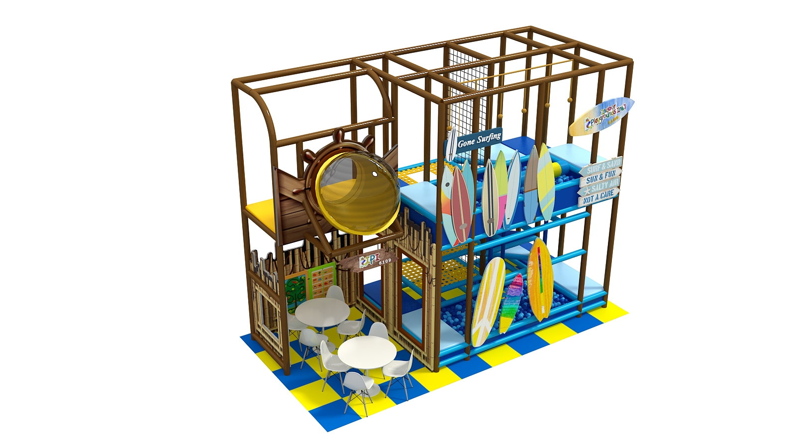Surf Shack Indoor Playscape Soft Play - Image 5