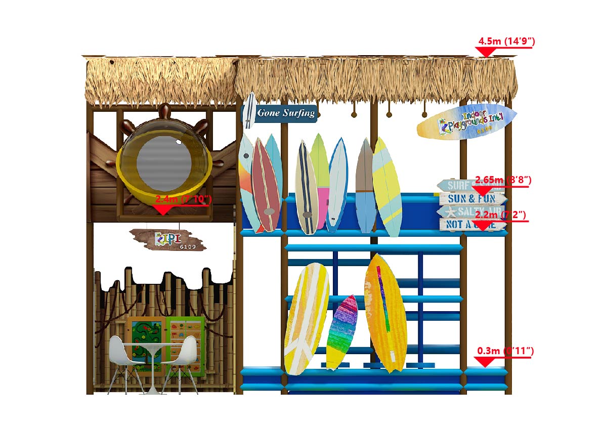 Surf Shack Indoor Playscape Soft Play - Image 9