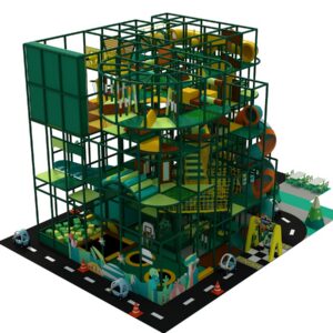 5-Level Jungle Raceway Adventure Playground