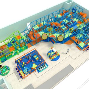 2-Level Ninja Circuit Adventure Playground
