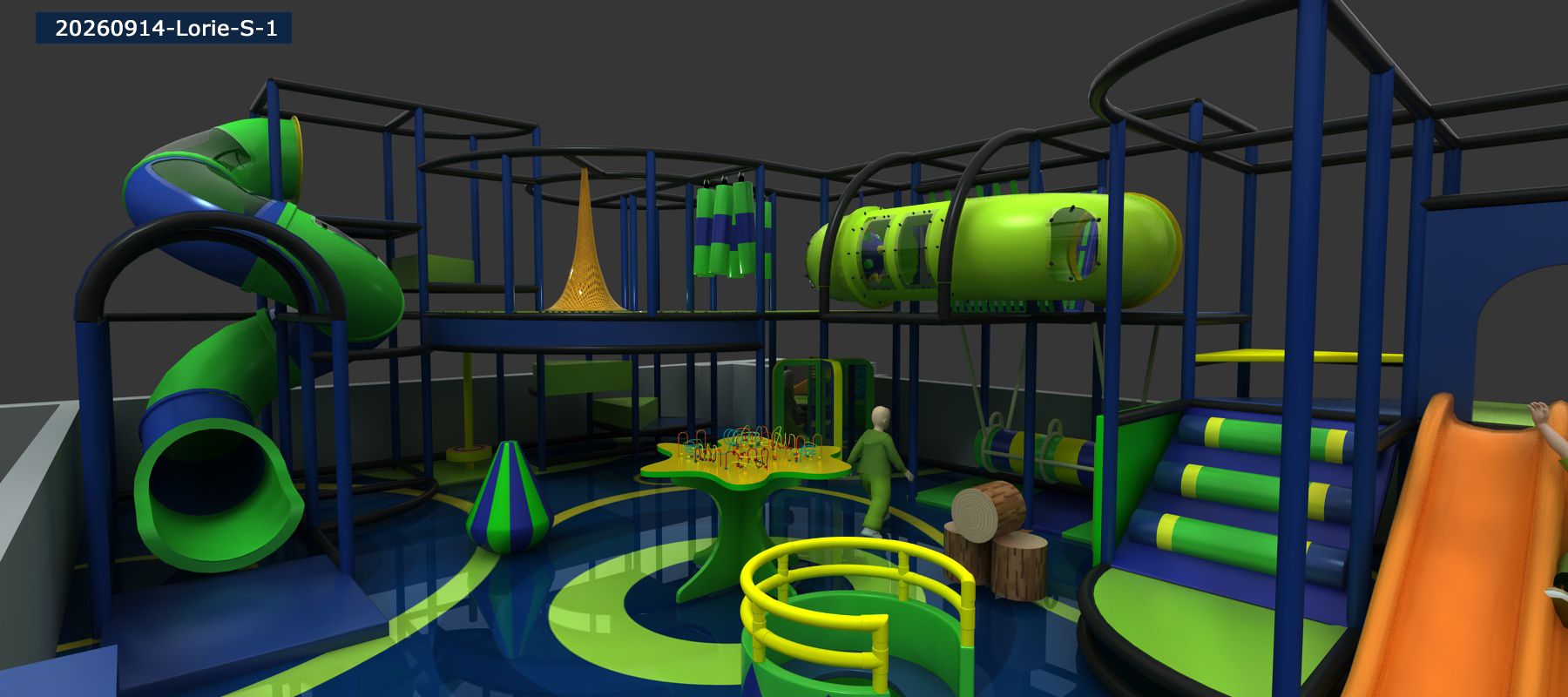 2-Level Neon Motion Adventure Playground - Image 3